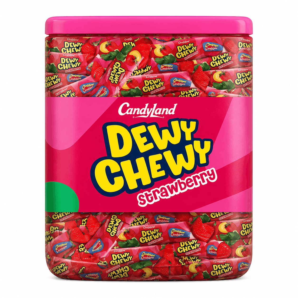 DEWY CHEWY - PACK OF 50 ( STRAWBERRY )