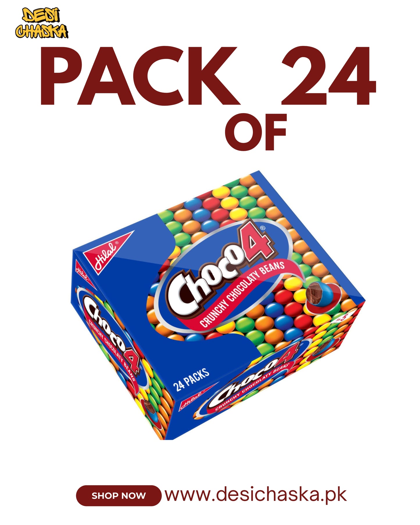 CHOCO 4 - PACK OF 24