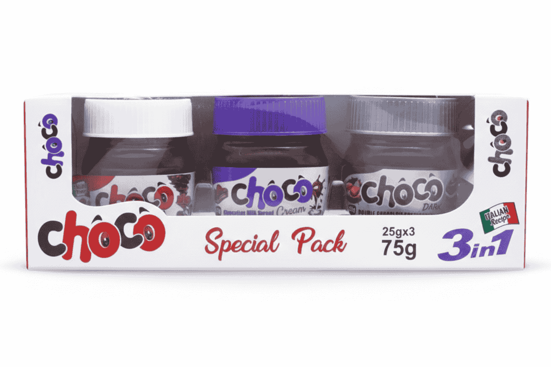 CHOCO SPREAD MINI ( PACK OF 3 )