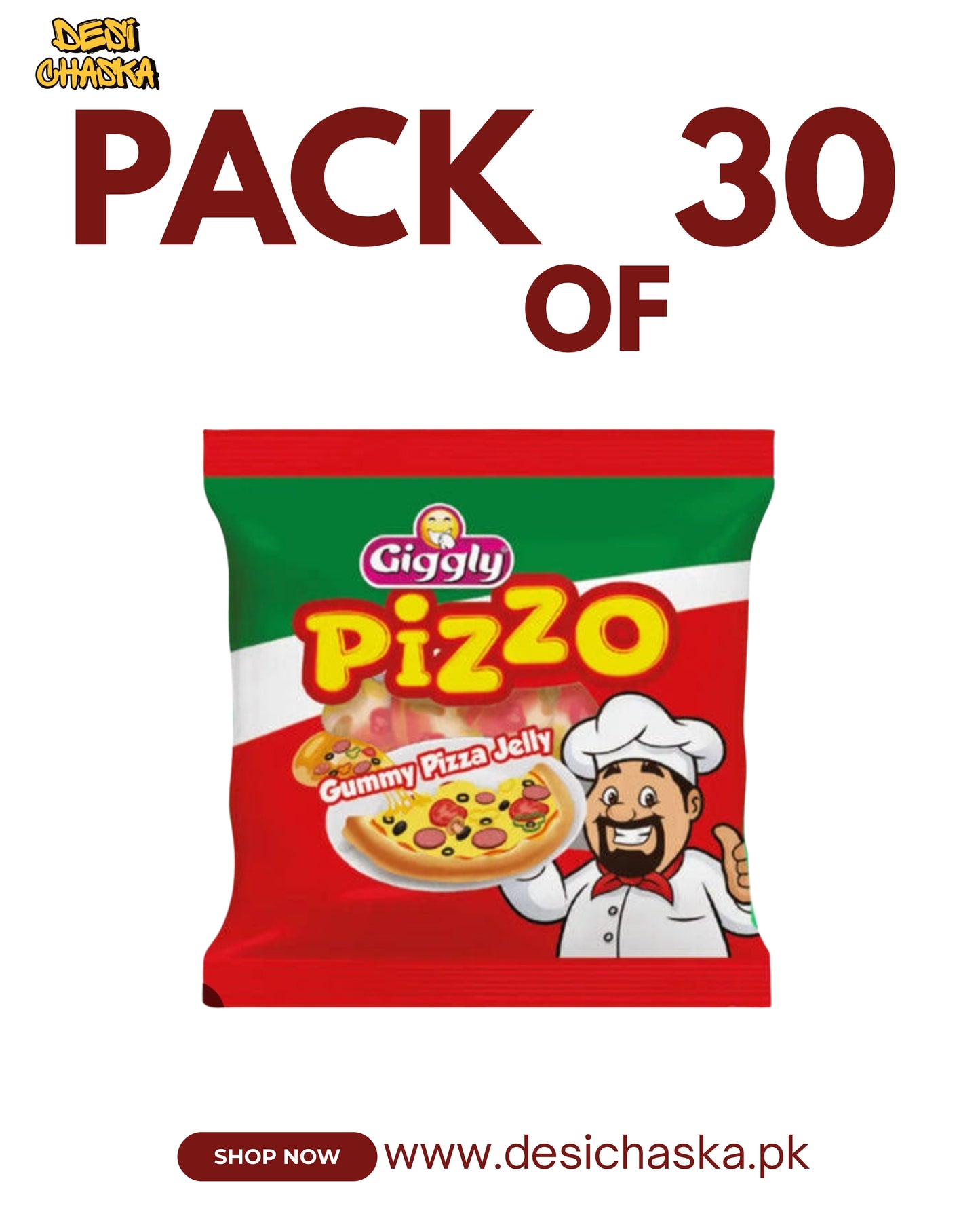 PIZZO JELLY - PACK OF 30