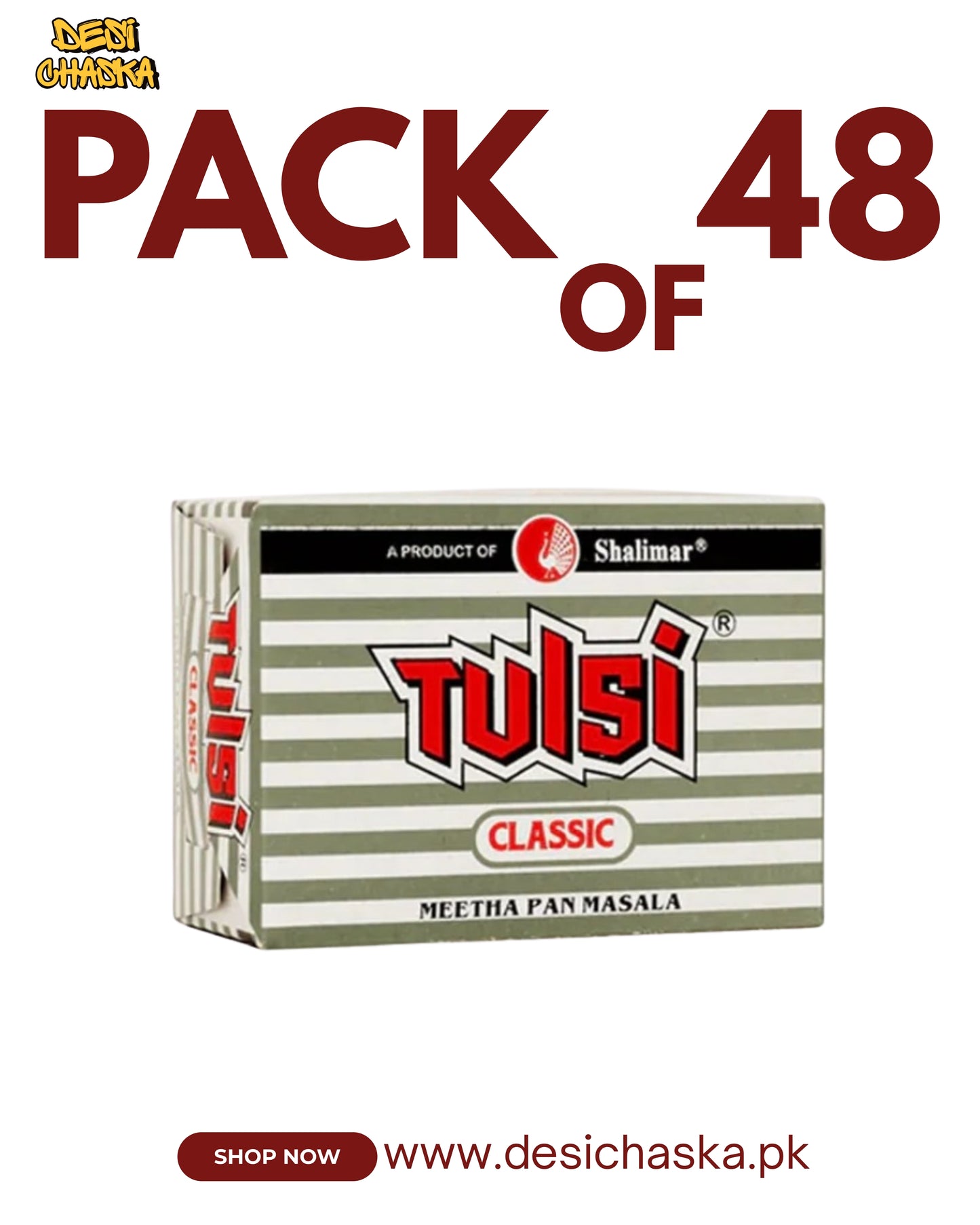 TULSI SUPARI - PACK OF 48