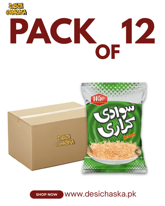 SAWADI KARARIA - PACK OF 12 ( ACHARI FLAVOR)