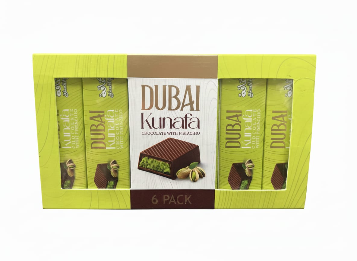 KUNAFA CHOCOLATE BAR ( PACK OF 6 )