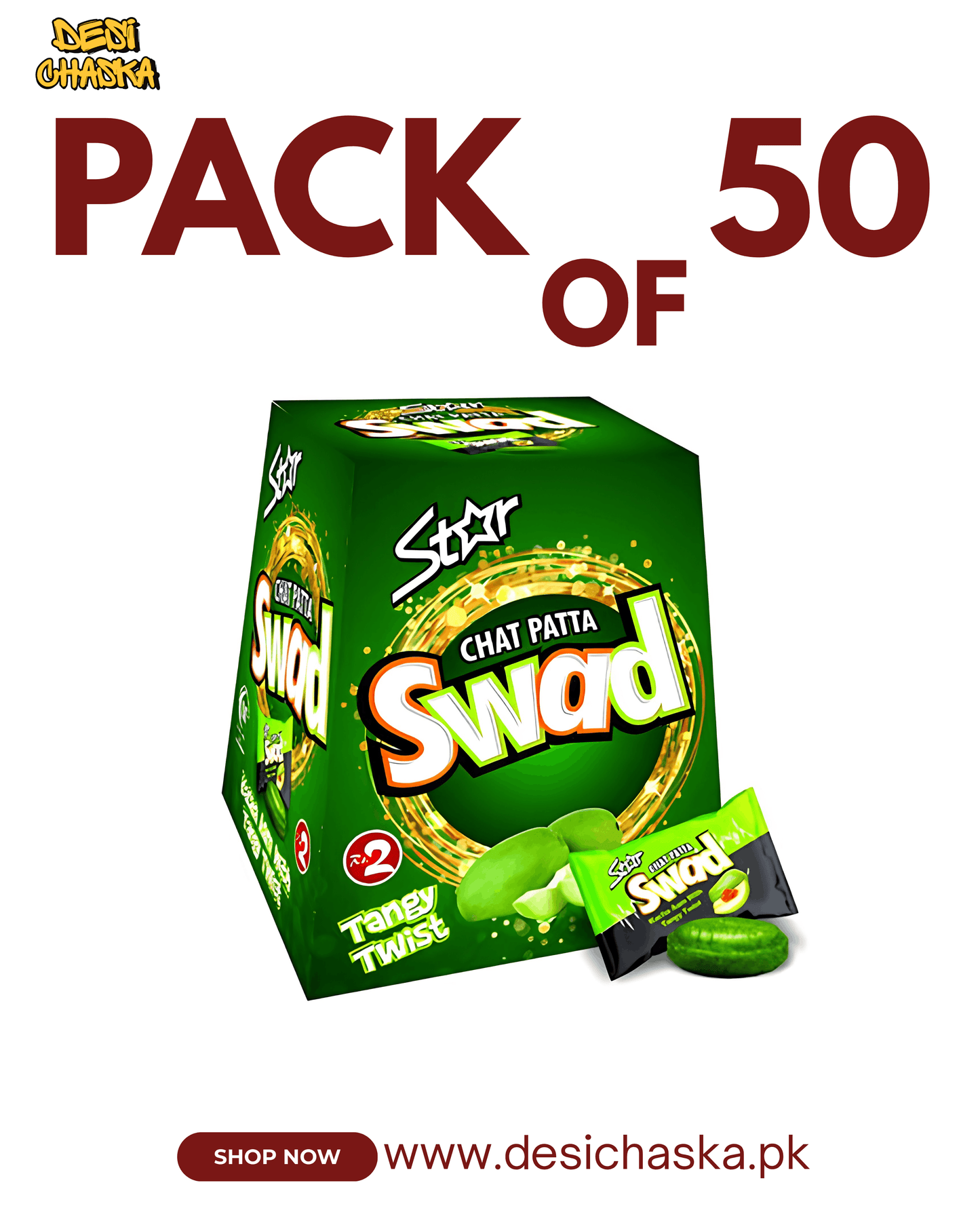 SWAD CANDY - PACK OF 50