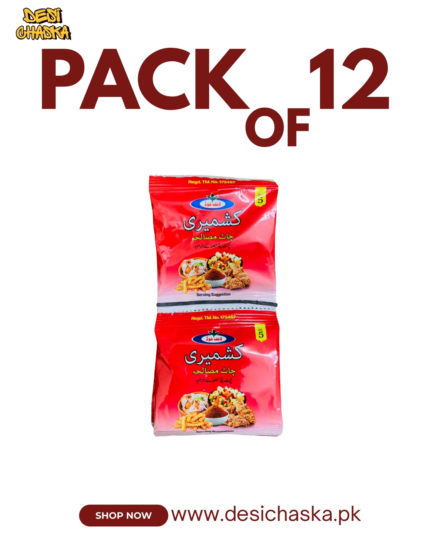 KASMIRI CHORAN - PACK OF 12