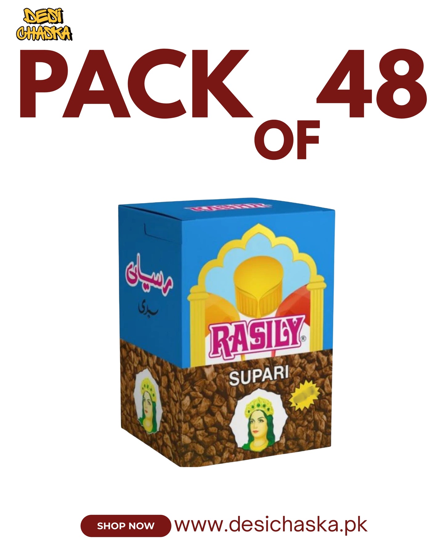 RASILY SUPARI - PACK OF 48