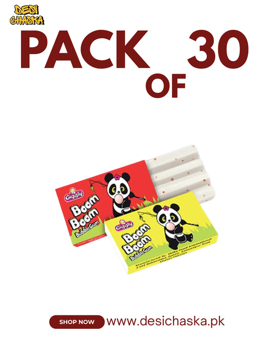 BOOM BOOM BUBBLE - PACK OF 30