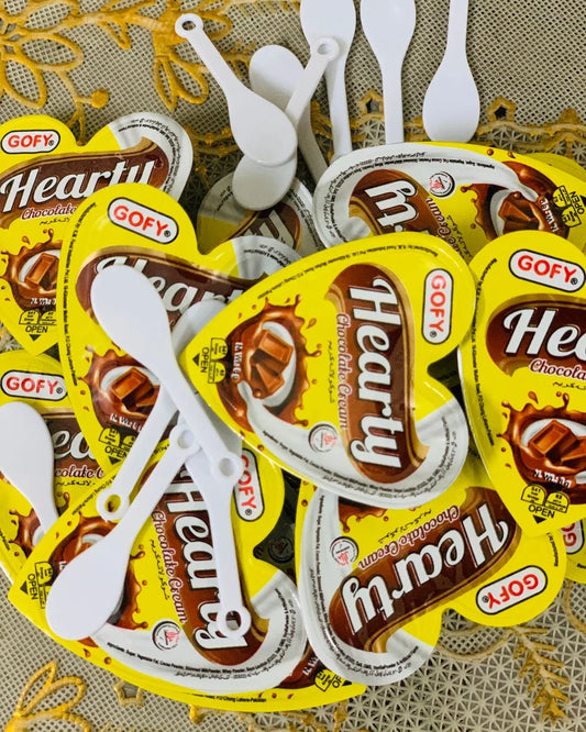 HEARTY CREAM CHOCOLATE - PACK OF 24