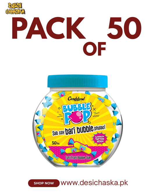 BUBBLE POP - PACK OF 50