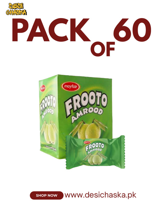 FROOTO AMROOD CANDY - PACK OF 60