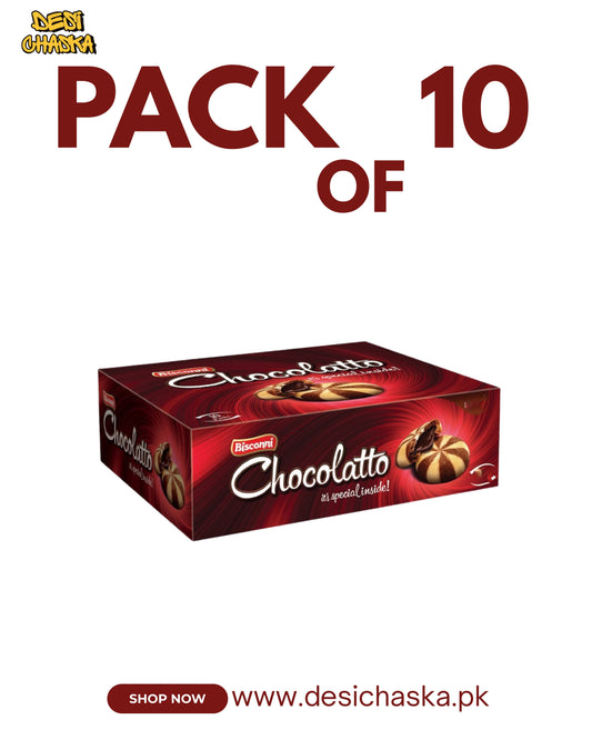 CHOCOLATO BISCUIT - PACK OF 10