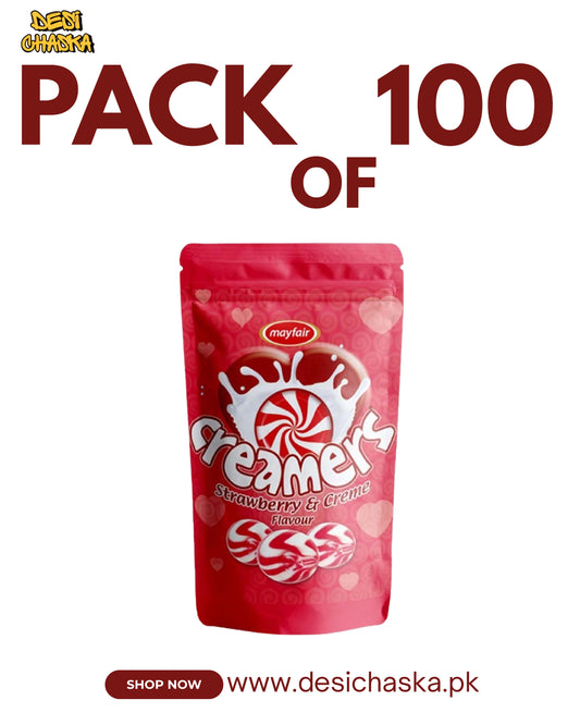 CREAMERS - PACK OF 100