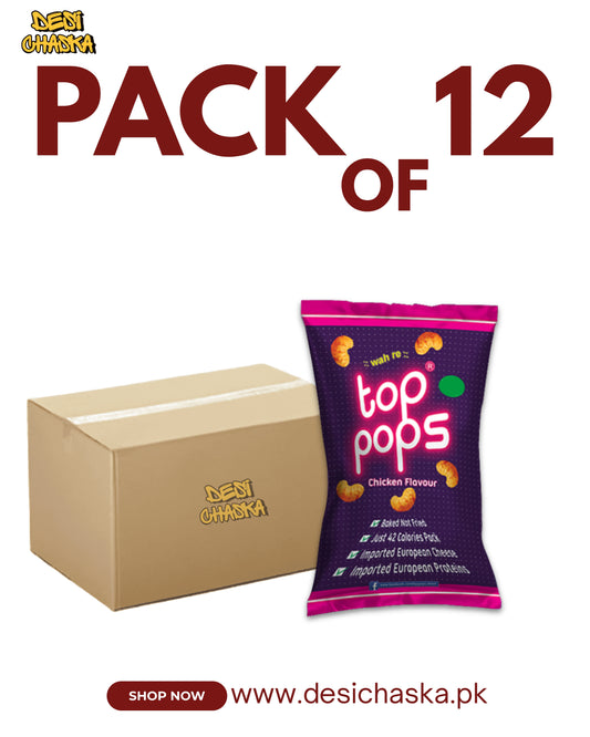TOPPOPS - PACK OF 12 (CHICKEN FLAVOR)